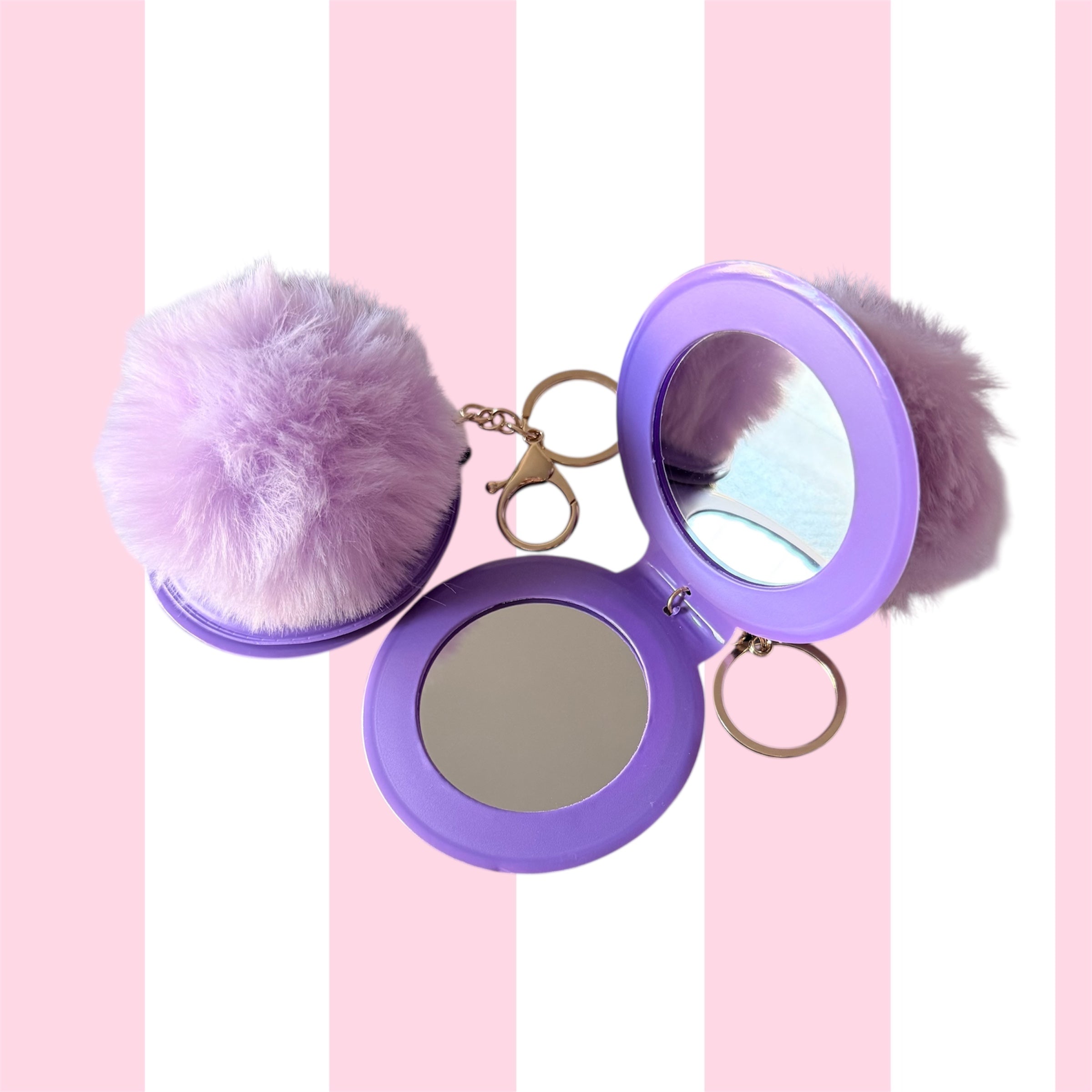 Plush Mirror Keychain