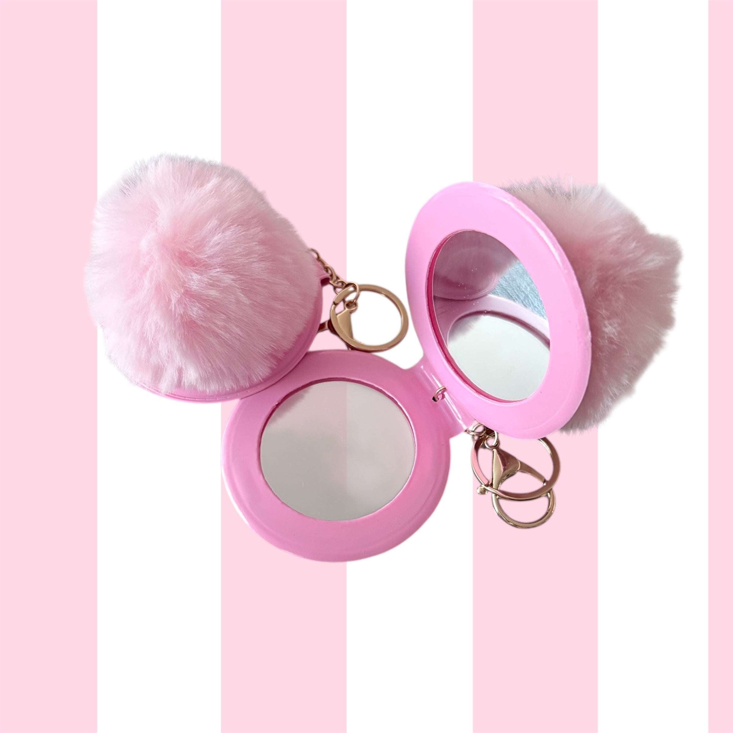 Plush Mirror Keychain