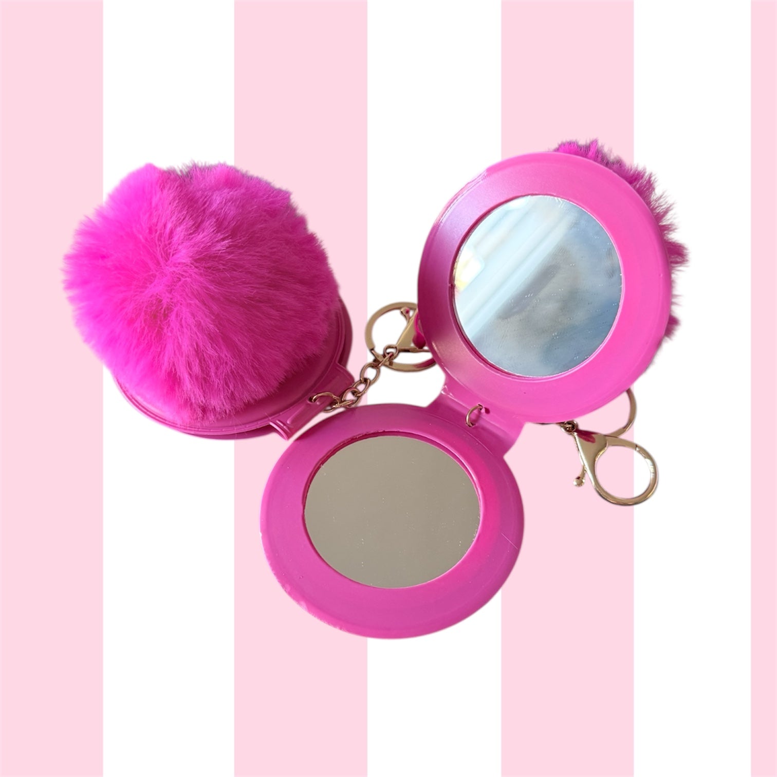 Plush Mirror Keychain