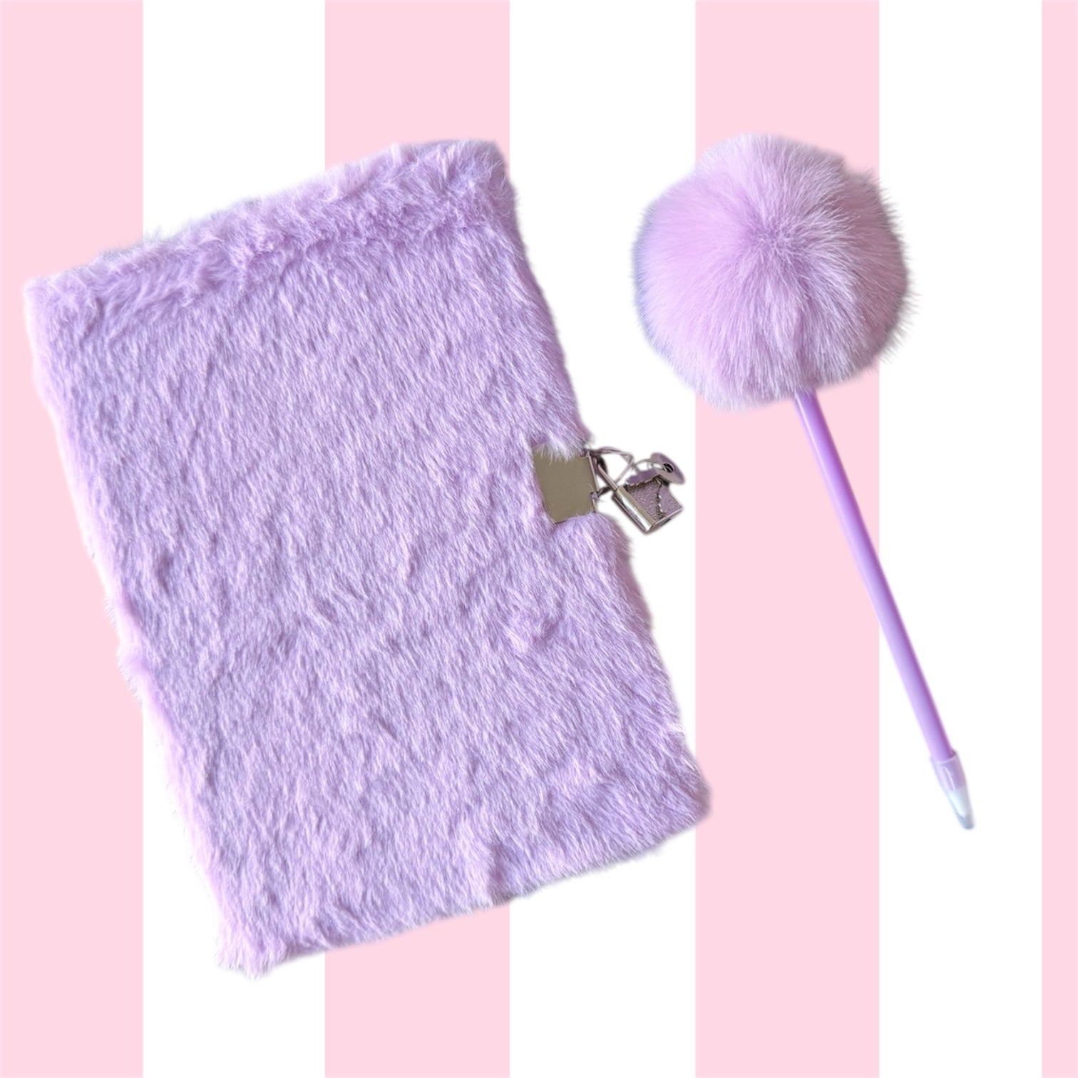 Plush Notebook & Pen Set