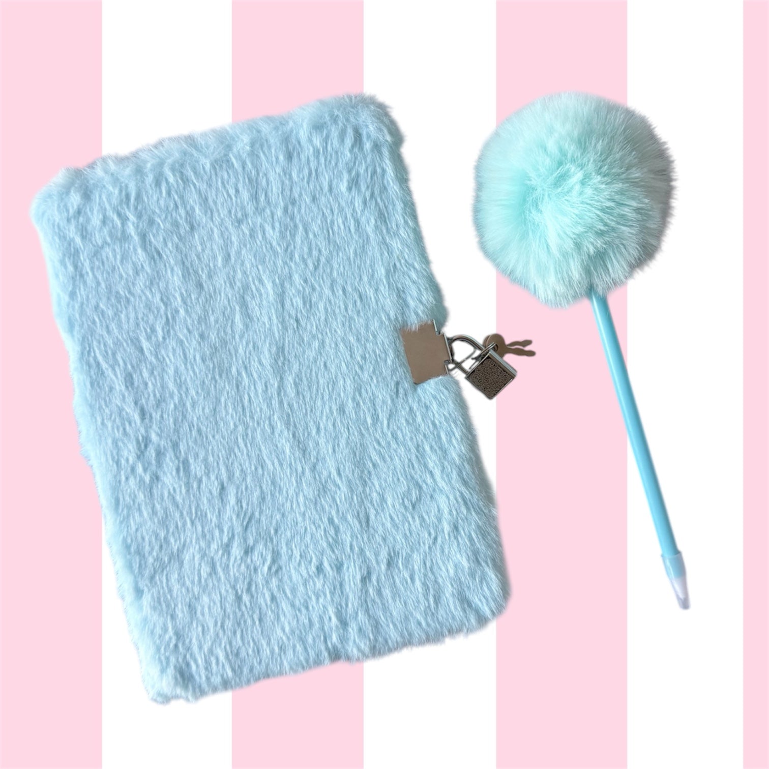 Plush Notebook & Pen Set