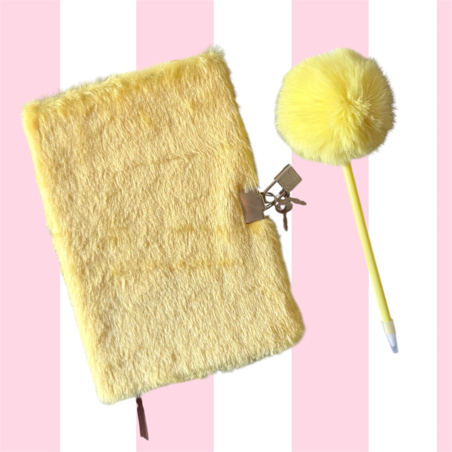 Plush Notebook & Pen Set