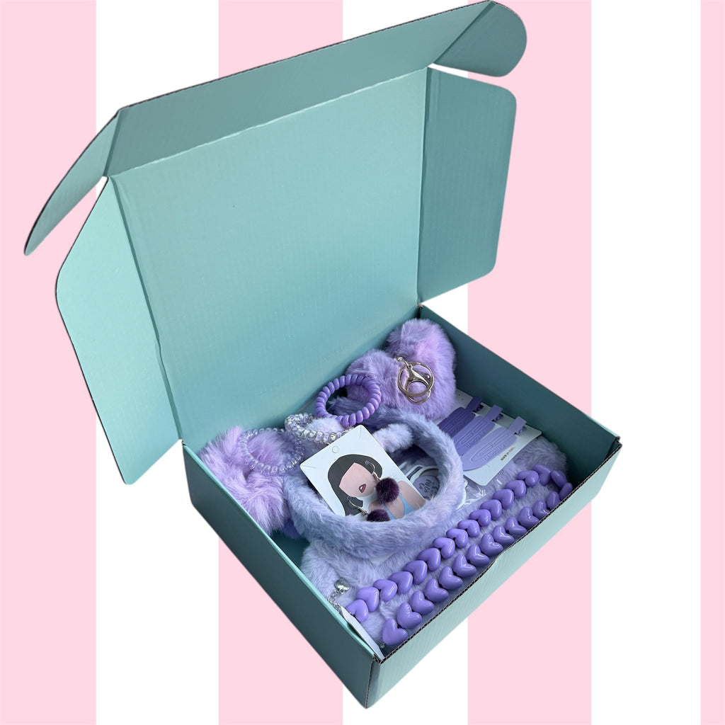 Lavender Plush Box