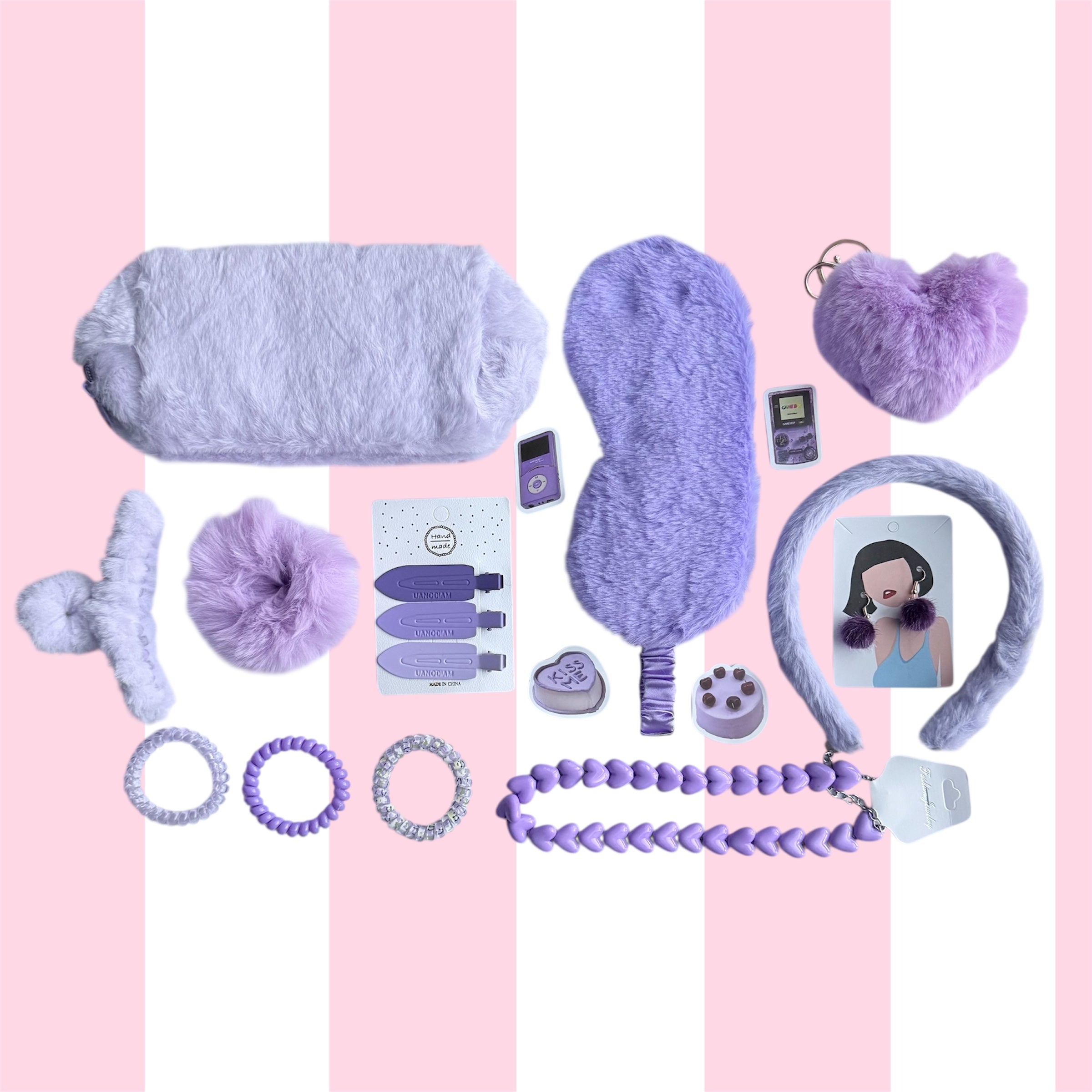 Lavender Plush Box